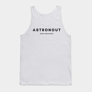 Astronout Space Time Galaxy Tank Top